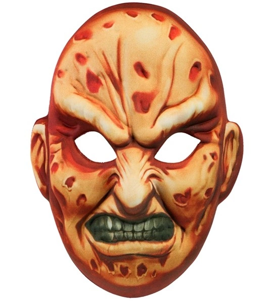 maschera da freddy krueger in tessuto