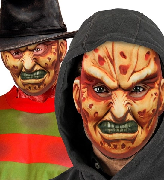 maschera da freddy krueger in tessuto