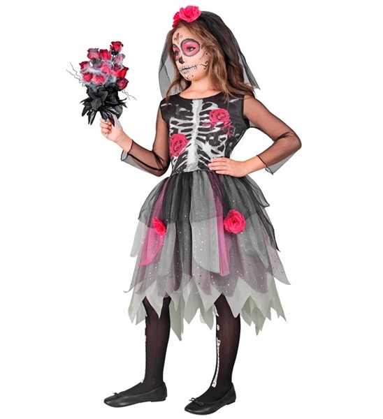 costume da scheletro ballerina colorato (copia)