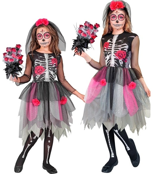 costume da scheletro ballerina colorato (copia)