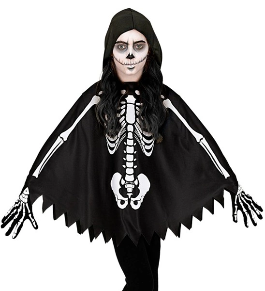 poncho con scheletro colorato (copia)