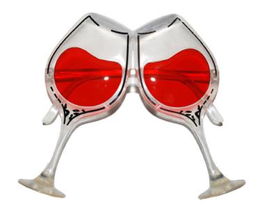 occhiali a cuore rosso con strass (copia)