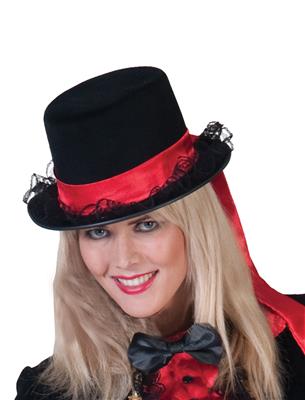 cappello anni'20 bianco con rosa in tulle (copia)