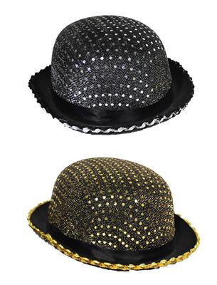 cappello cinlindro nero in feltro con pizzo (copia)