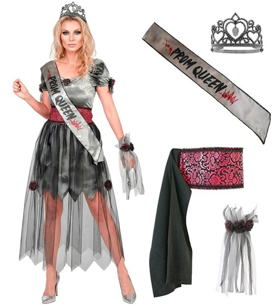 costume da reginetta del ballo zombie (copia)