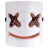 maschera nera con led "the purge" (copia)
