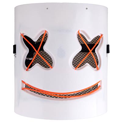 maschera nera con led "the purge" (copia)