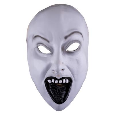 maschera in lattice da demone con bocca cucita (copia)