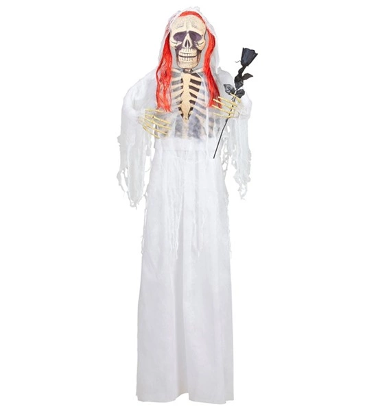 scenografia animata sposa scheletro