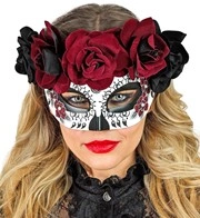 maschera dia de los muertos teschio clown (copia)