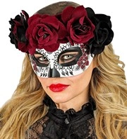 maschera dia de los muertos teschio clown (copia)