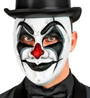 maschera clown con occhi spalancati (copia)