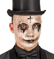 maschera con cappuccio viso invisibile colori assortiti (copia)