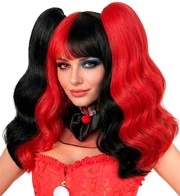 parrucca rossa da creepy clown (copia)