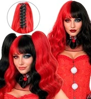 parrucca rossa da creepy clown (copia)