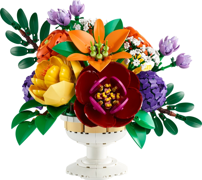 lego botanicals composizione floreale