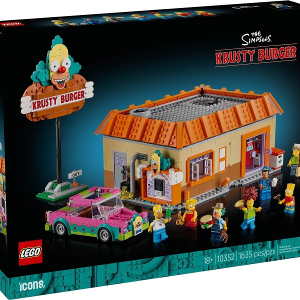 lego icons the simpsons™: krusty burger