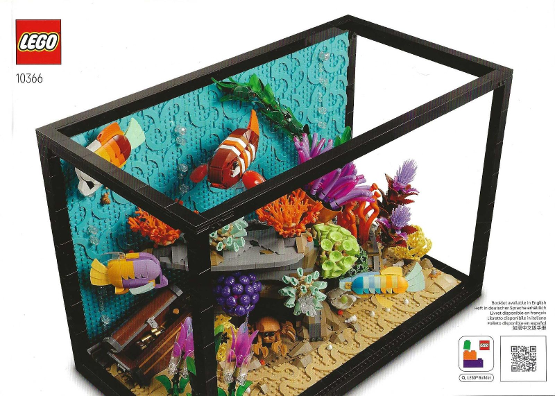 lego icons acquario tropicale