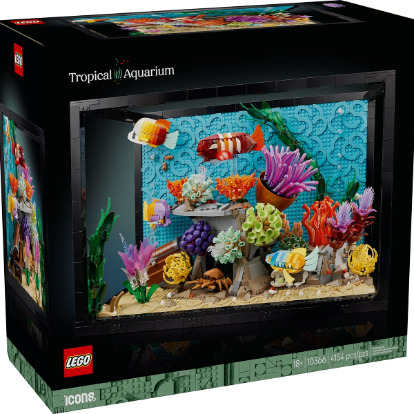 lego icons acquario tropicale