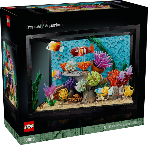lego icons acquario tropicale