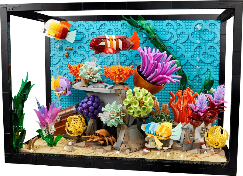 lego icons acquario tropicale