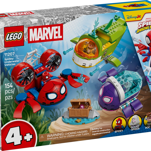 lego marvel spidey amazing friends spidey sulla moto contro rhino (copia)