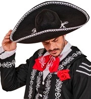 cappello sombrero nero in feltro (copia)