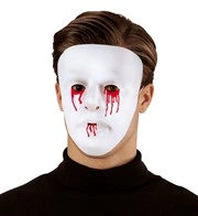 maschera da hockey bianca insanguinata (copia)