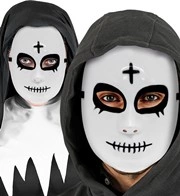 maschera uomo plastica bianca dura (copia)