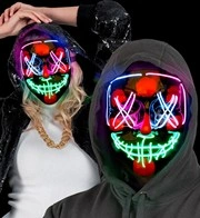 maschera spaventosa led blu (copia)