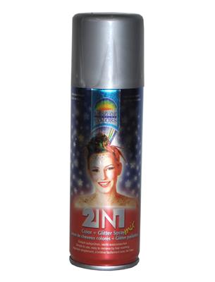 spray glitter 2 in 1 rosso e argento per capelli (copia)