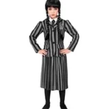 costume da mercoledi addams a pois (copia)