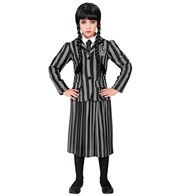 costume da mercoledi addams a pois (copia)