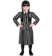 costume da mercoledi addams a pois (copia)