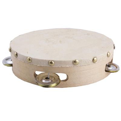 tamburello in legno con sonagli 21 cm (copia)