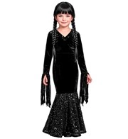 costume da mercoledi addams a righe (copia)