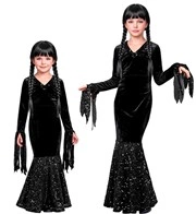 costume da mercoledi addams a righe (copia)