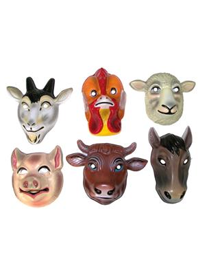 maschera da animale per bambini in pvc (copia)