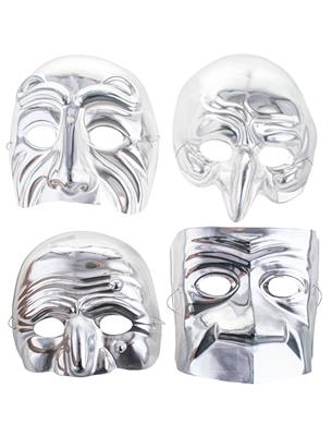 maschera viso bianca da colorare in pvc (copia)