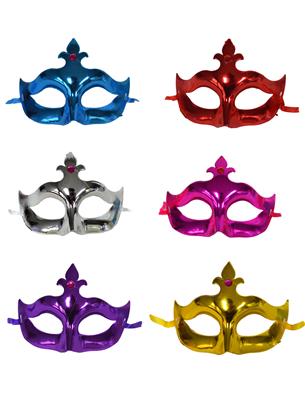 maschera veneziana metallizzata traforata colori assortiti (copia)