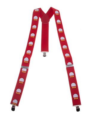 bretelle happy birthday arcobaleno regolabili con clip (copia)