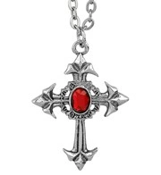 collana girocollo con fiore gotico viola (copia)