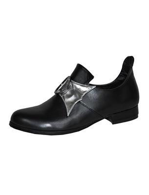 scarpe disco dorate con plateau e tacco largo (copia)