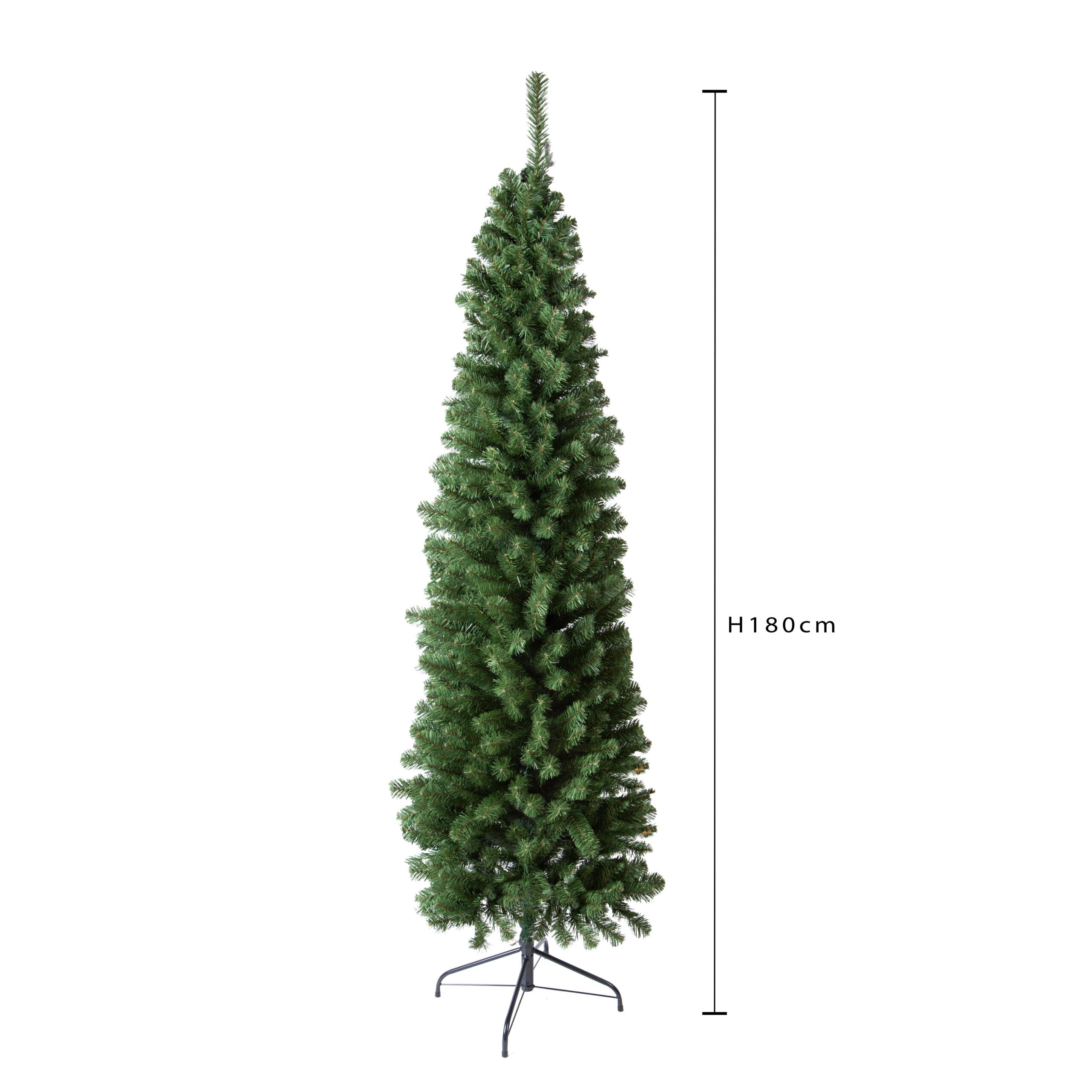 albero di natale slim douglas 180 cm – 465 punte in pvc e pp (copia)