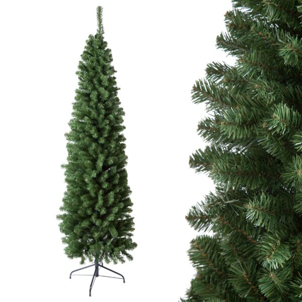 albero di natale artificiale slim montano 180 cm – 525 rami (copia)