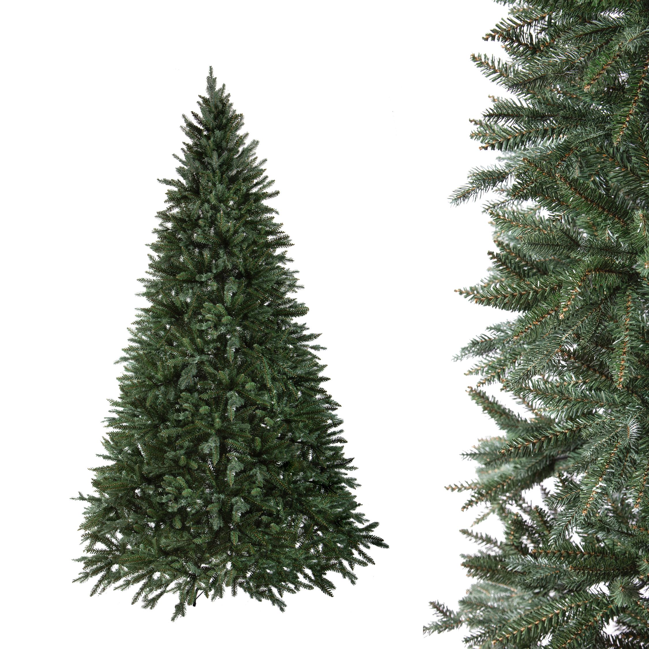 albero di natale artificiale abete alpino 200 cm – 1052 rami in pvc e pe (copia)