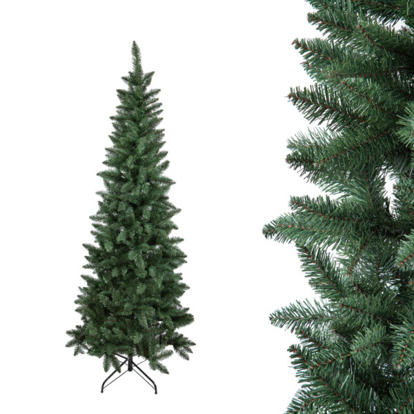 albero di natale artificiale 180 cm in vaso – 674 punte pe e pvc (copia)