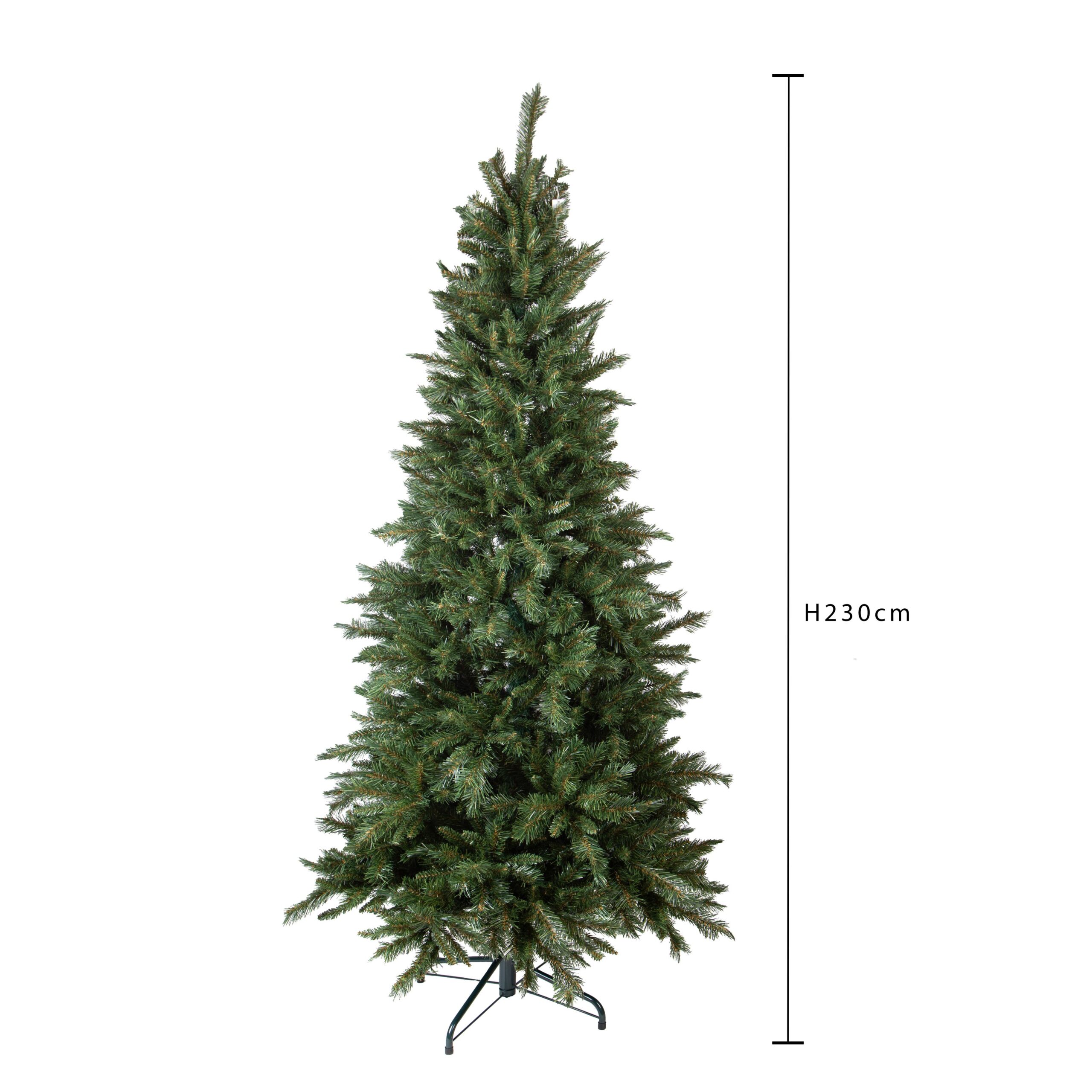albero di natale artificiale colorado needle 210 cm – 1248 rami