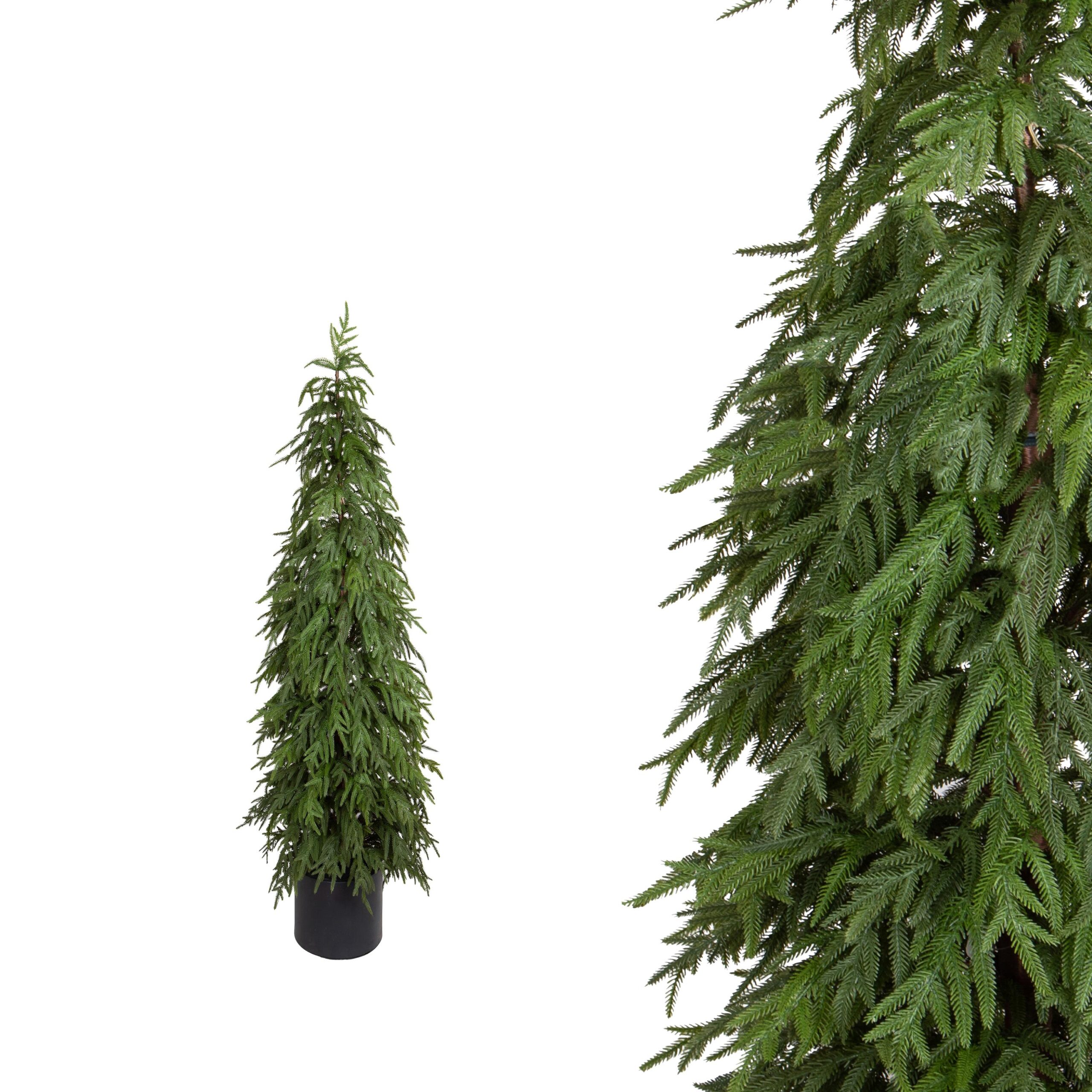 albero di natale 180 cm con 150 led, bacche e pigne (copia)