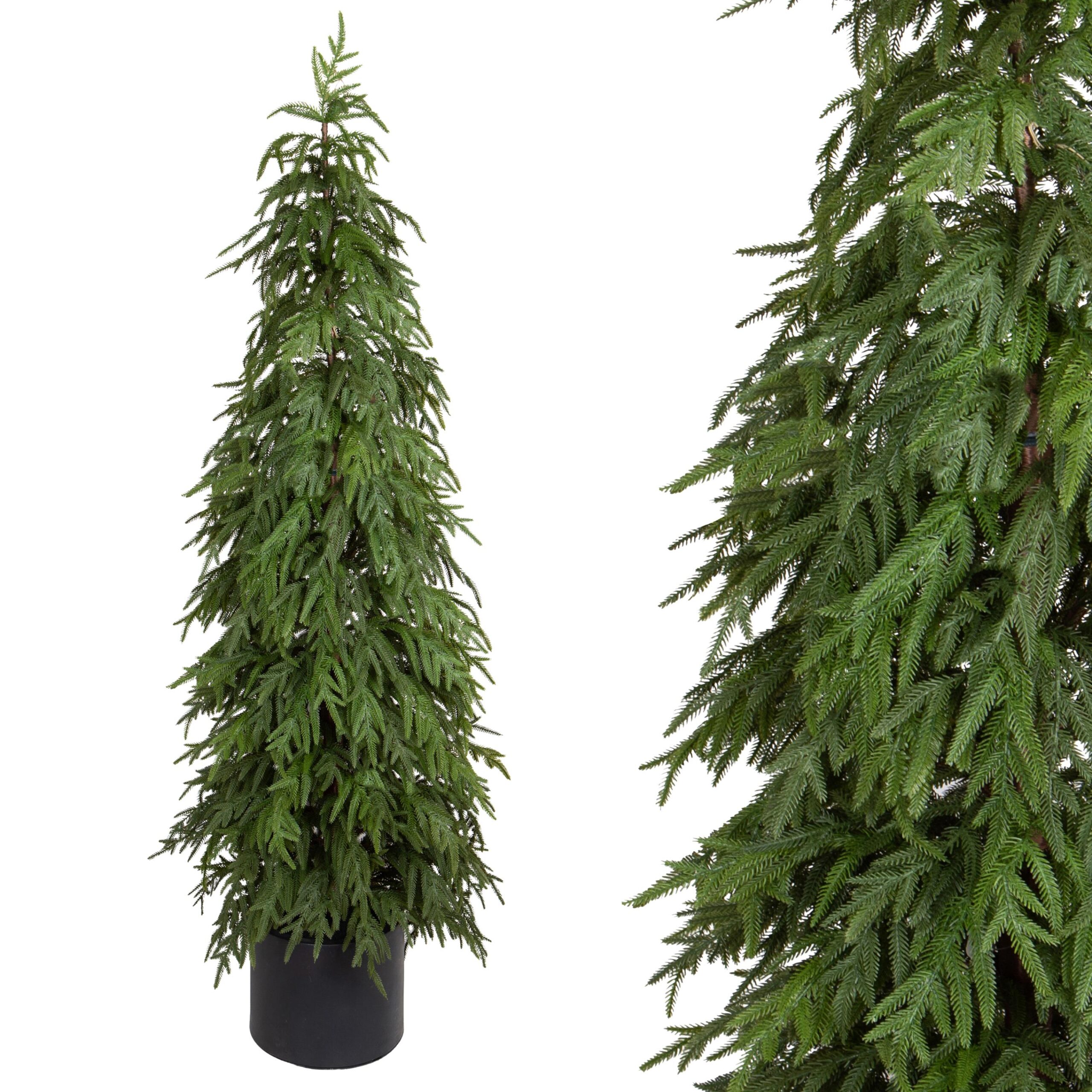 albero di natale artificiale gran sasso 198 cm – 2703 rami pvc e pe (copia)